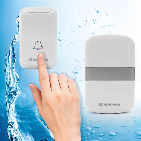 DZWONEK BEZPRZEWODOWY NORMAN AP-D20 WS