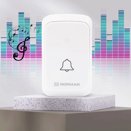 DZWONEK BEZPRZEWODOWY NORMAN AP-D20 WS